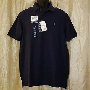 Izod navy polo, size M